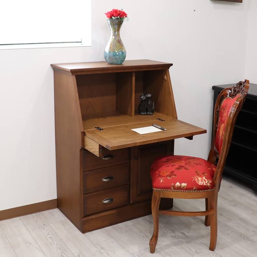 Amazon.co.jp: ライティングビューロー ライティングデスク 旭 デスク