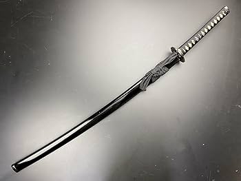 Amazon.co.jp: 濃州正恒作 模造刀 中村主水 3 点セット 模造刀 折紙 刀