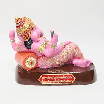 Amazon.co.jp: ピンクガネーシャ 置物 像 3倍速で願いが叶う タイ 開運