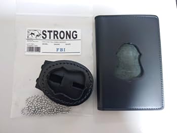 Amazon.co.jp: ポリスバッジ FBI 特別捜査官 SUN BADGE社 バッジケース