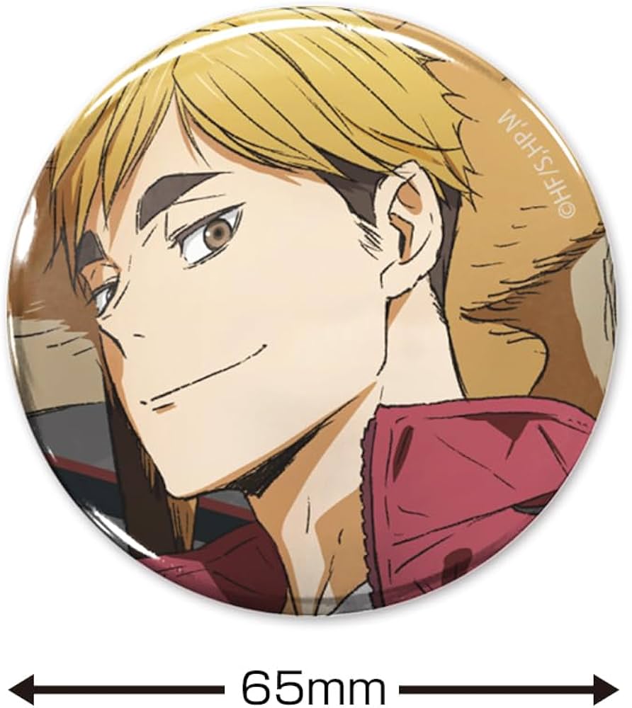Amazon.co.jp: 【公式】コスパ ハイキュー!! 宮侑 65mm缶バッジ Ver