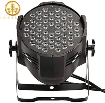 Amazon.co.jp: IMRELAX ステージライト RGBW 54灯3W LED Par Light