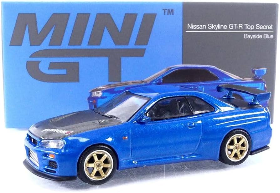 Amazon | TrueScale Miniatures MINI GT 1/64 ニッサン スカイライン