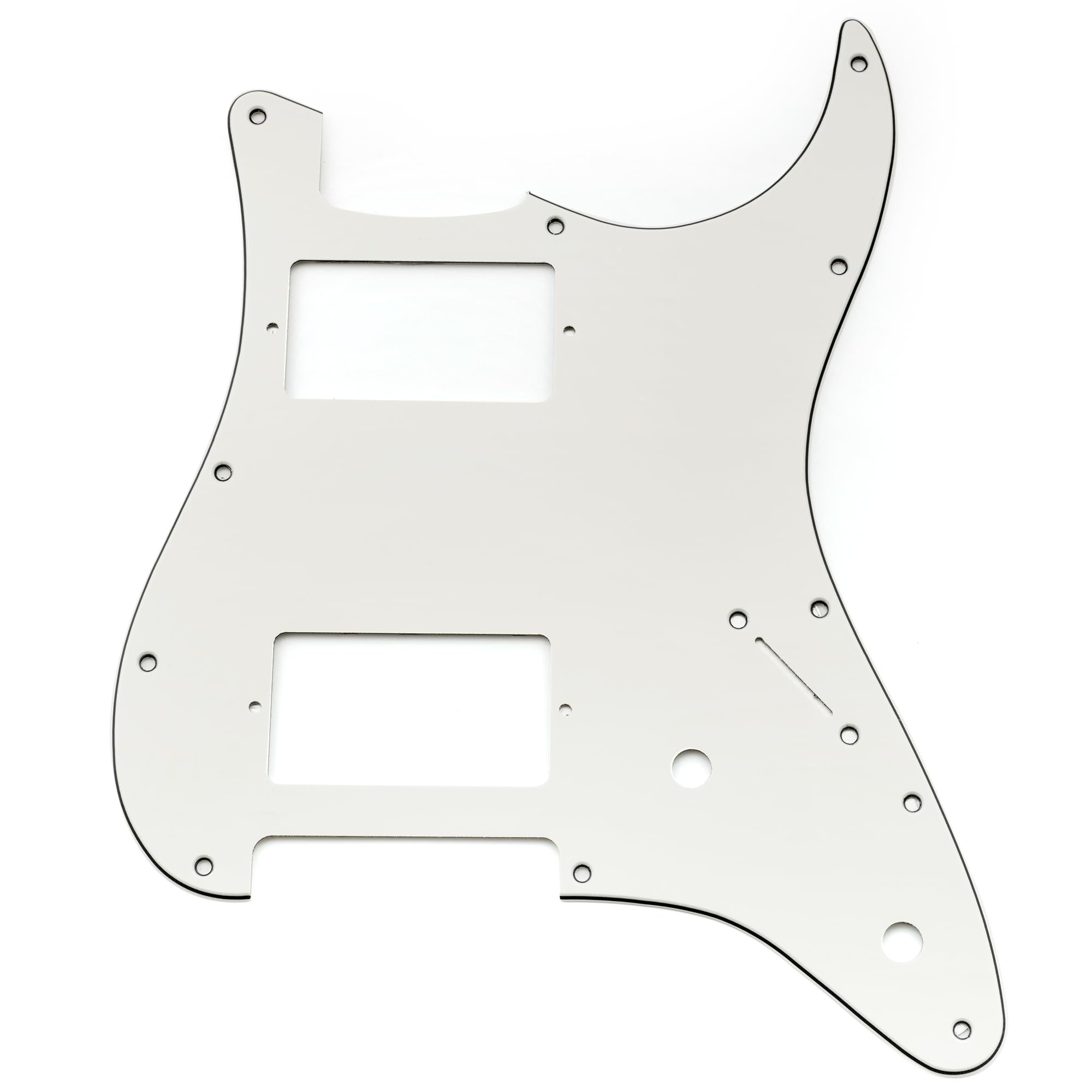 Amazon.co.jp: Musiclily Pro 11穴 STストラトピックガードHH カバード