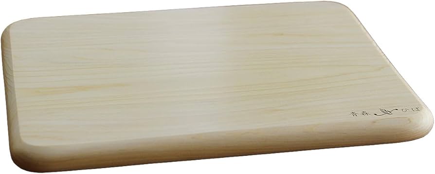 Amazon | まな板 木製 青森ヒバ無垢材 一枚板 (ミニサイス) | 福猫本舗