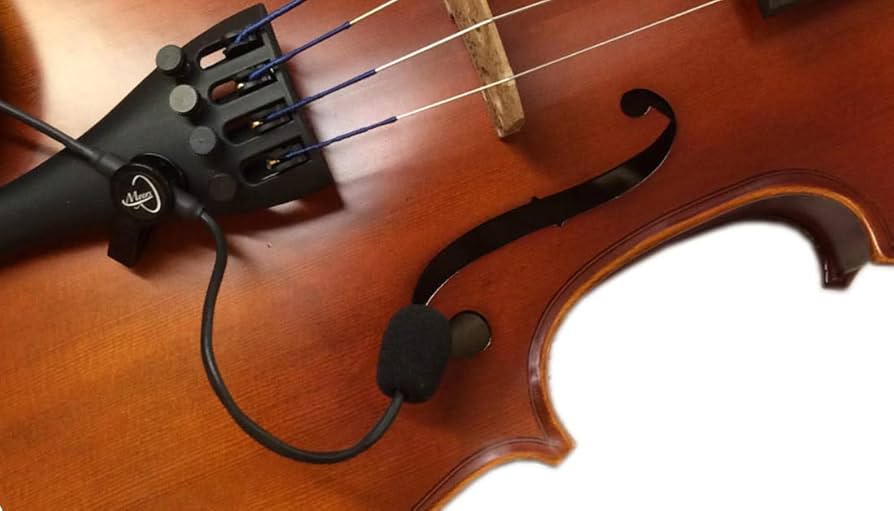 Amazon.com: The Feather Violin Pickup with Flexible Micro