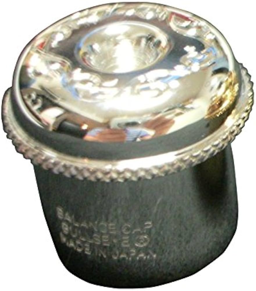 Amazon | BULLSEYE フルートバランスキャップ シルバープレート