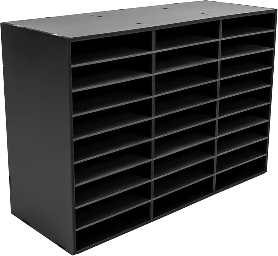 Amazon.com: TuBaSaki Literature Organizer 27 Slots Compartments