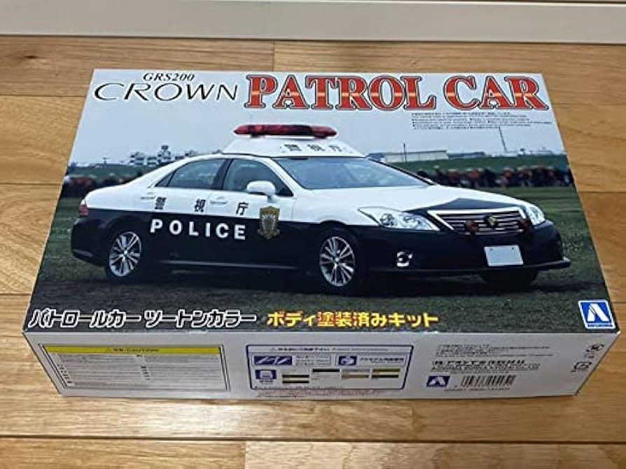 Amazon | アオシマ 1/24 GRS200 クラウン パトカー警視庁 ボディ