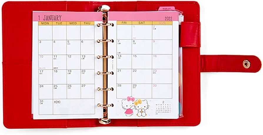 Amazon.co.jp: サンリオ(SANRIO) ハローキティ システム手帳 2022