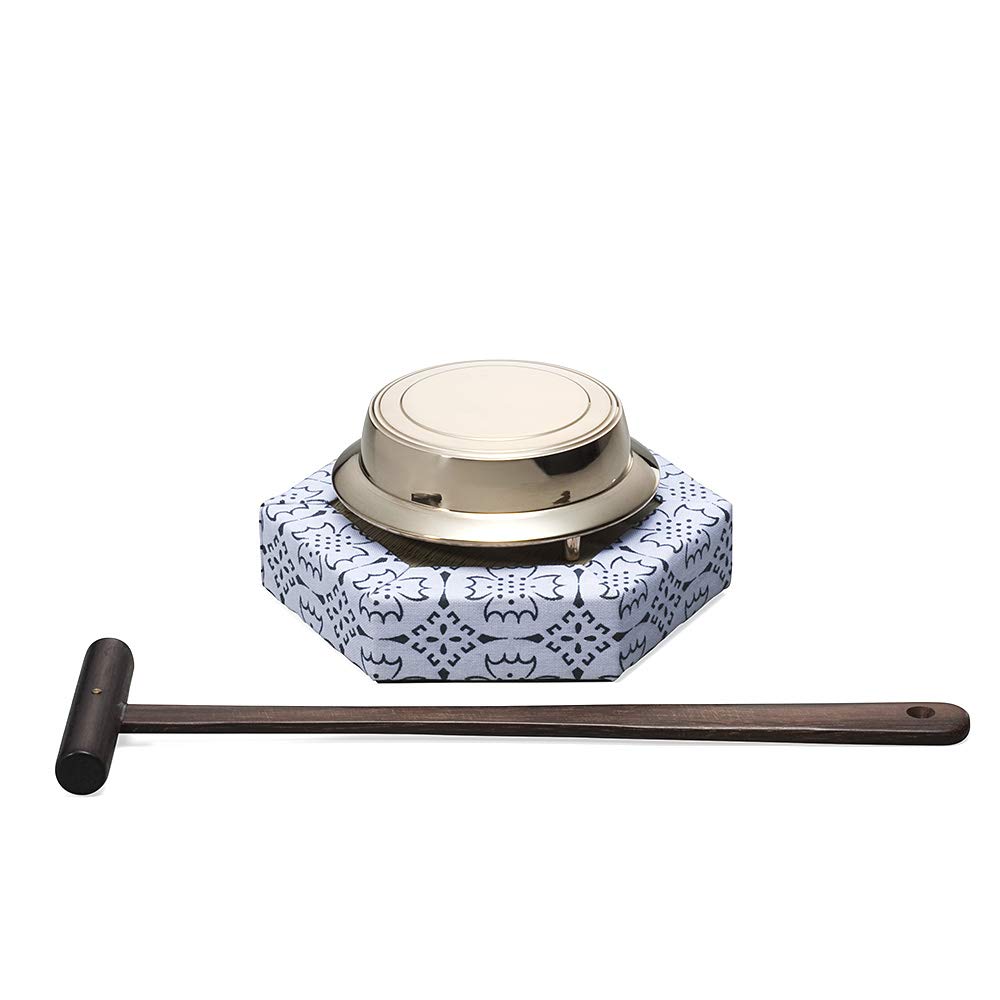 Amazon｜仏壇屋 滝田商店 鉦吾(しょうご)セット 小型 2.5寸 鉦吾最大