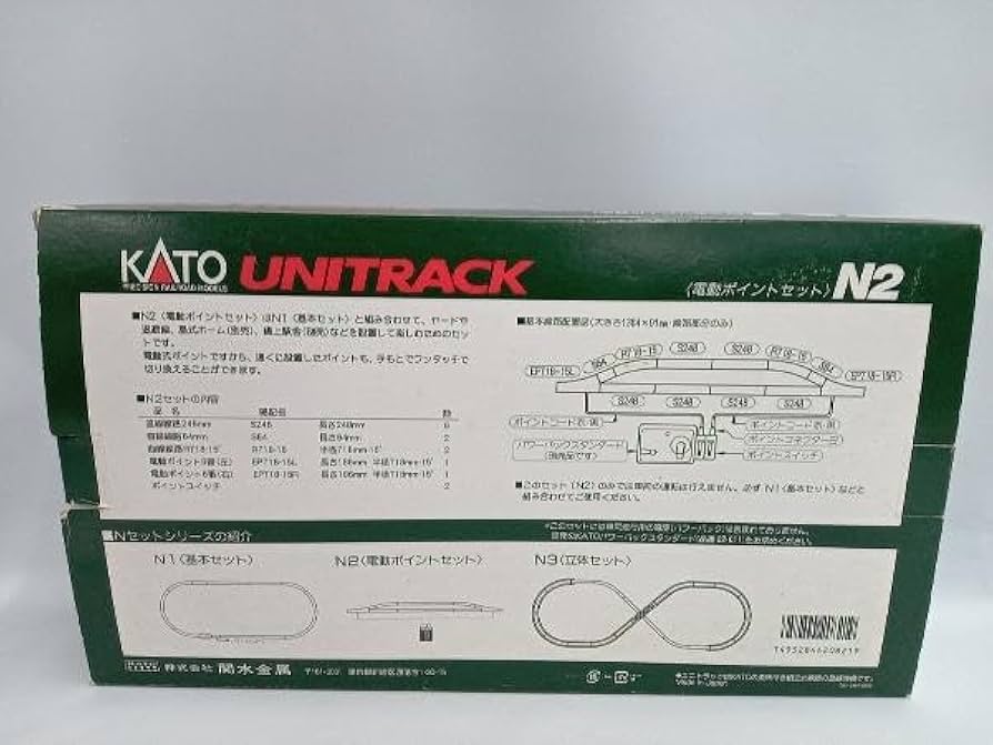Amazon | KATO 20-821 N2 ユニトラックセットシリーズ (電動ポイント