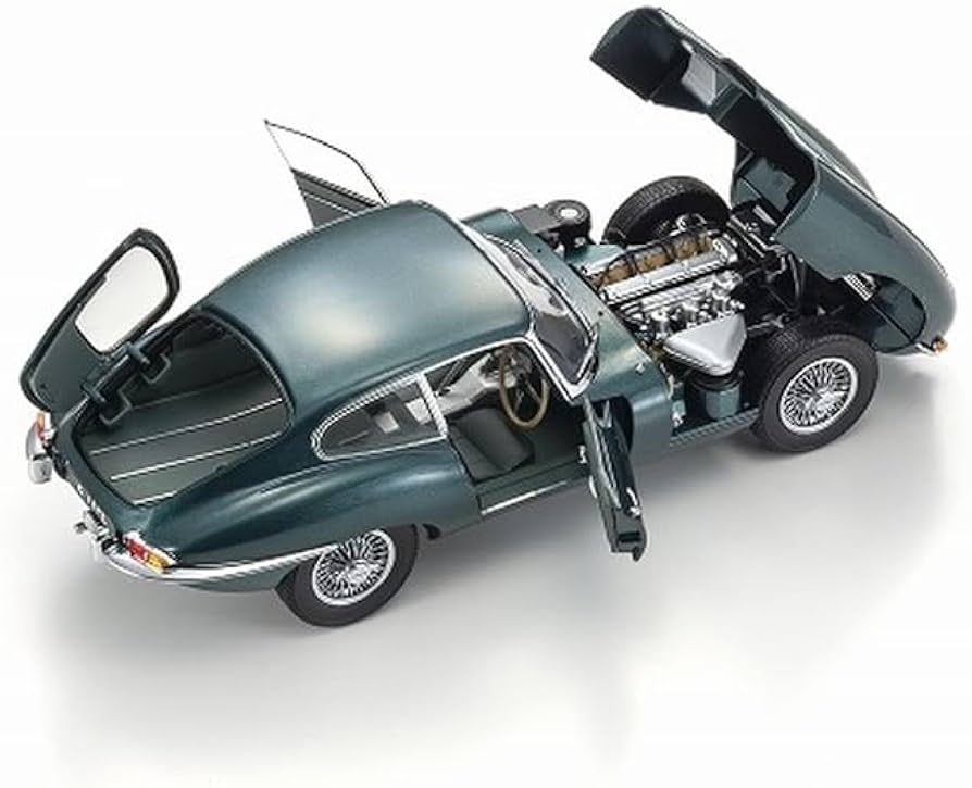 Amazon | 京商オリジナル 1/18 ジャガー Eタイプ ダークグリーン 完成