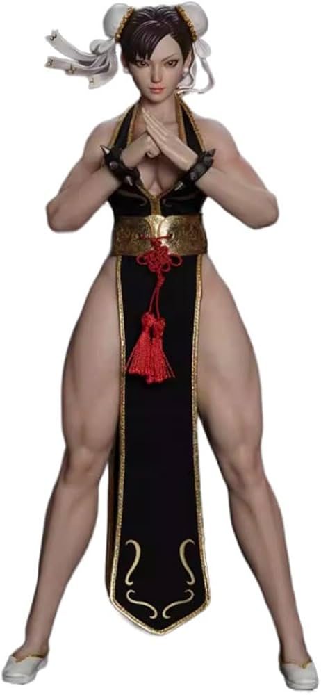 Amazon.co.jp: [AC]PLAY TOY 1/6 闘技女神 P023 2.0 黒服版 可動