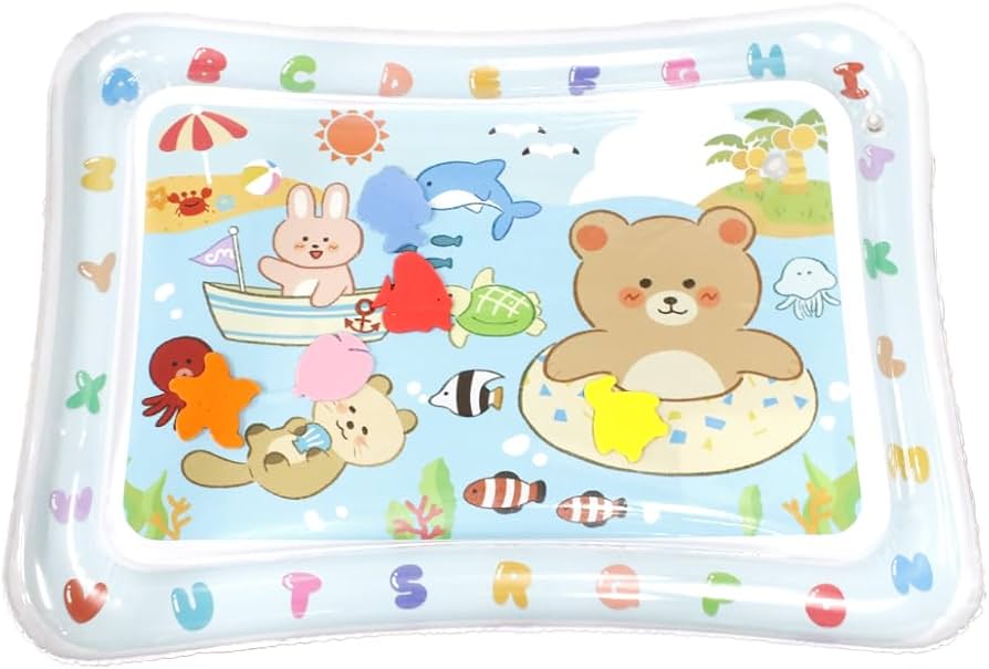 Amazon.co.jp: MILASIC ウォータープレイマット 64×48cm 赤ちゃん