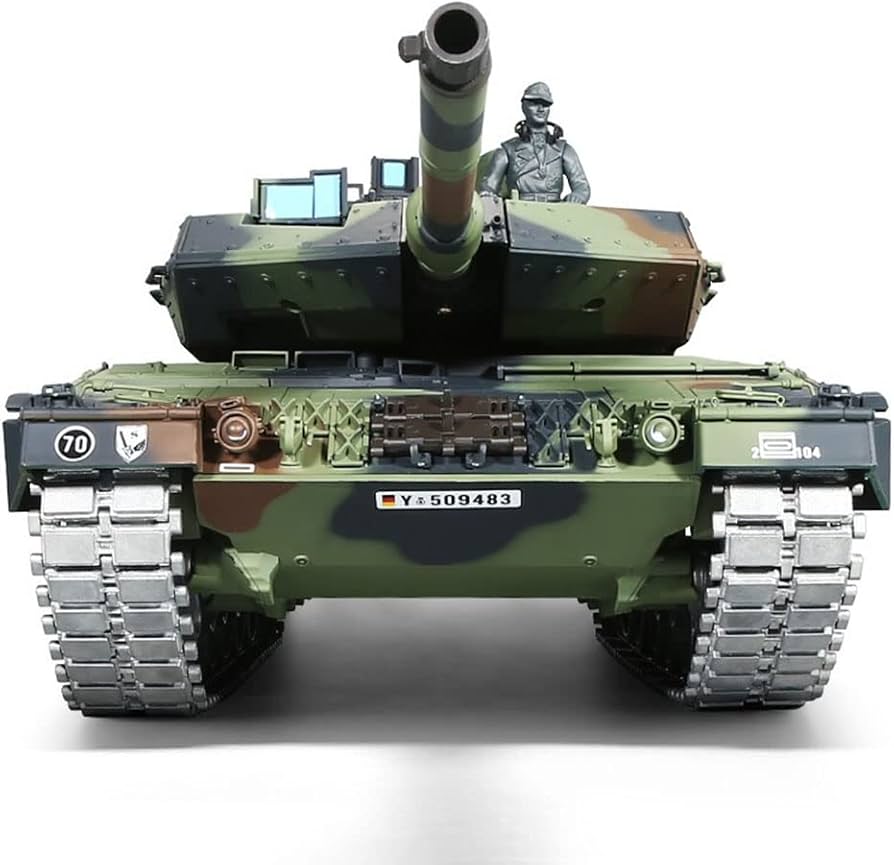 Amazon | 最新7.0 ver 戦車 ラジコンドイツのレオパルト2A6主力戦車