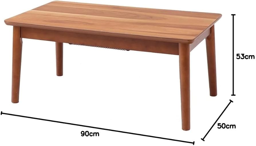 Amazon.co.jp : ヤマソロ コタツテーブル ハイタイプ 継脚 こたつ 炬燵