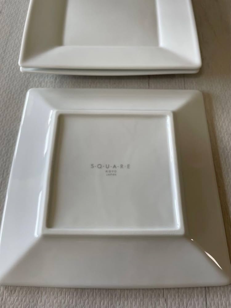 Amazon.co.jp: KOYO 光洋陶器 日本製 陶磁器 スクエアプレート 角皿