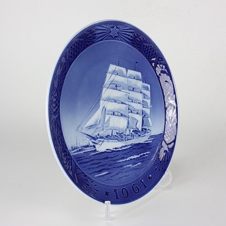 Amazon.co.jp: 1961年 ロイヤルコペンハーゲン イヤープレート