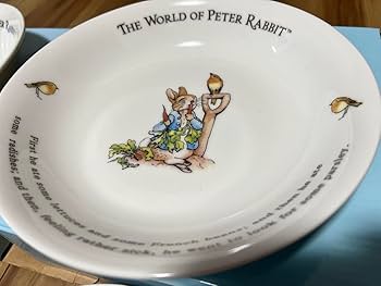 Amazon | ピーターラビット パスタカレー皿 2枚セット pr271br-3