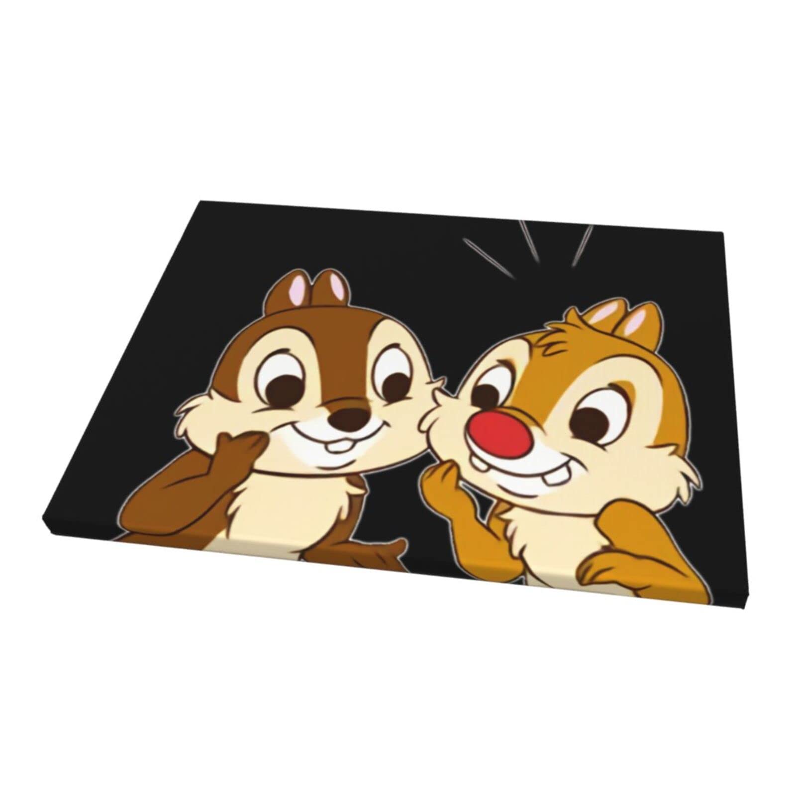 Amazon.co.jp: チップとデール アニメ アートパネル アートフレーム