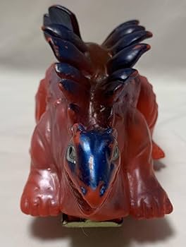 Amazon.co.jp: 発火恐竜 ソフビ フィギュア 当時もの フリクショントイ