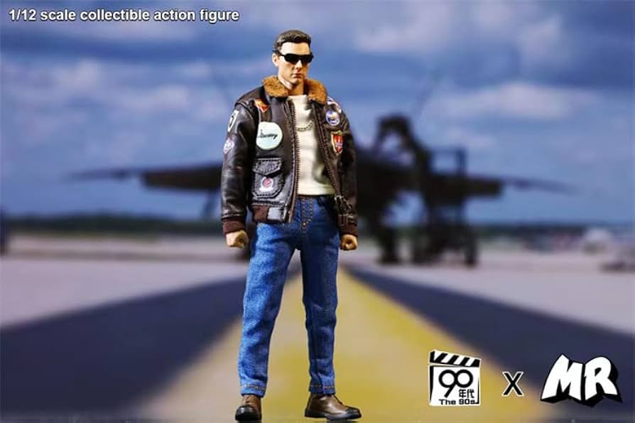 Amazon.co.jp: MR.FIGURE x 90'S 1/12 空軍将校 未 MRF90S-001 検