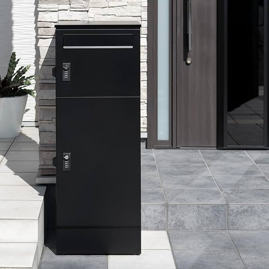 Amazon.co.jp: エア・リゾーム 宅配ボックス ポスト 戸建て 大型 置き