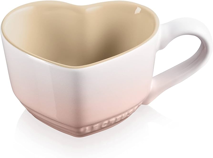 Amazon.co.jp: ル・クルーゼ(Le Creuset) ハート・マグ S シェルピンク
