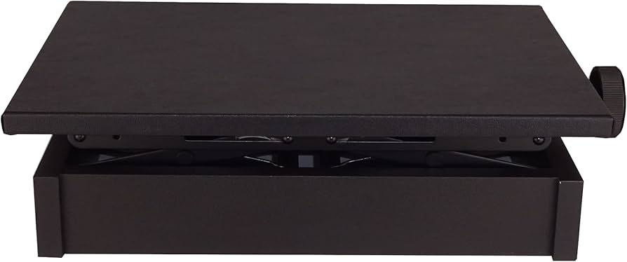 Amazon | 吉澤 PEACOCK 無段階高低調節 ピアノ補助台 AX-51 | 補助