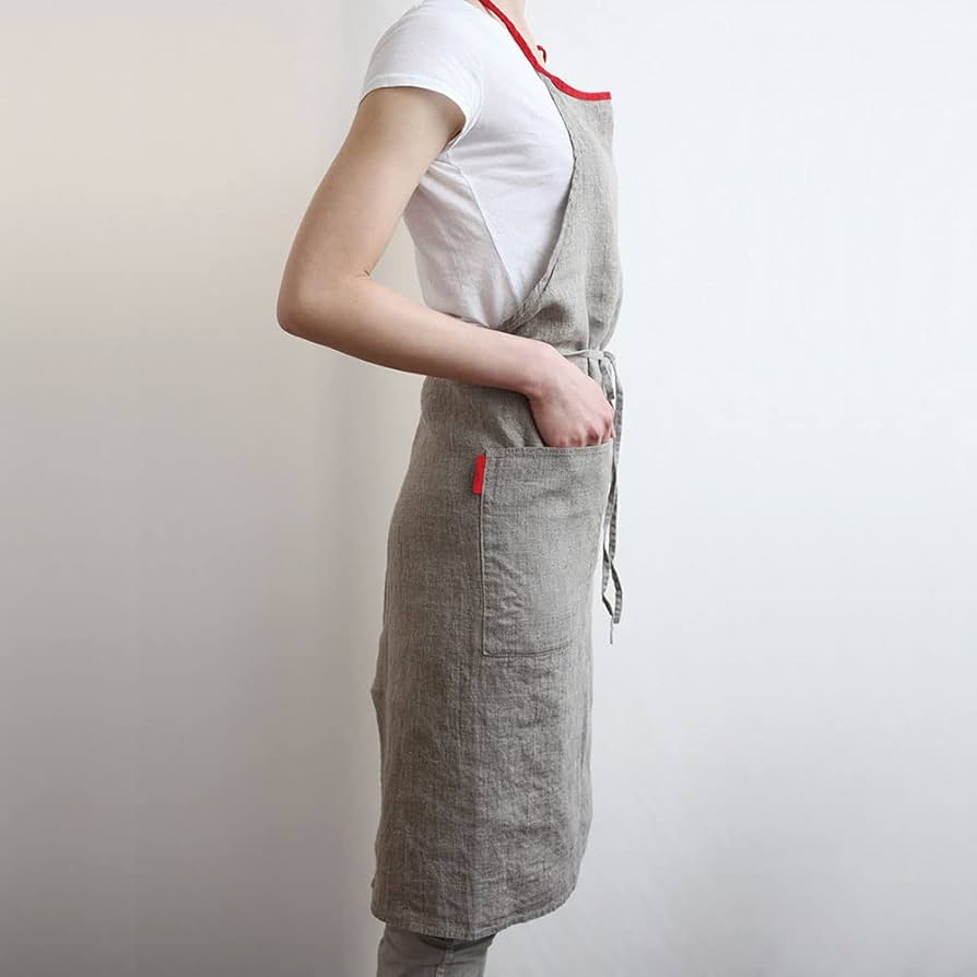 Amazon｜[ リーノエリーナ ] Lino e Lina エプロン フルエプロン ミラ