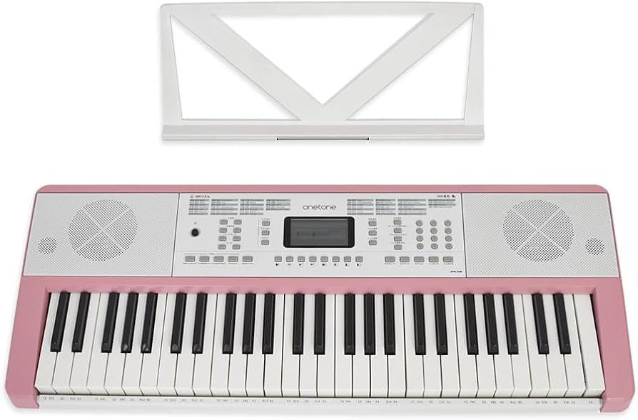 Amazon | ONETONE ワントーン 電子キーボード 54鍵盤 LCDディスプレイ