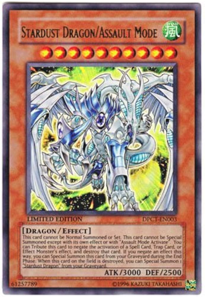 Amazon.co.jp: 遊戯王 英語版 DPCT-EN003 Stardust Dragon/Assault