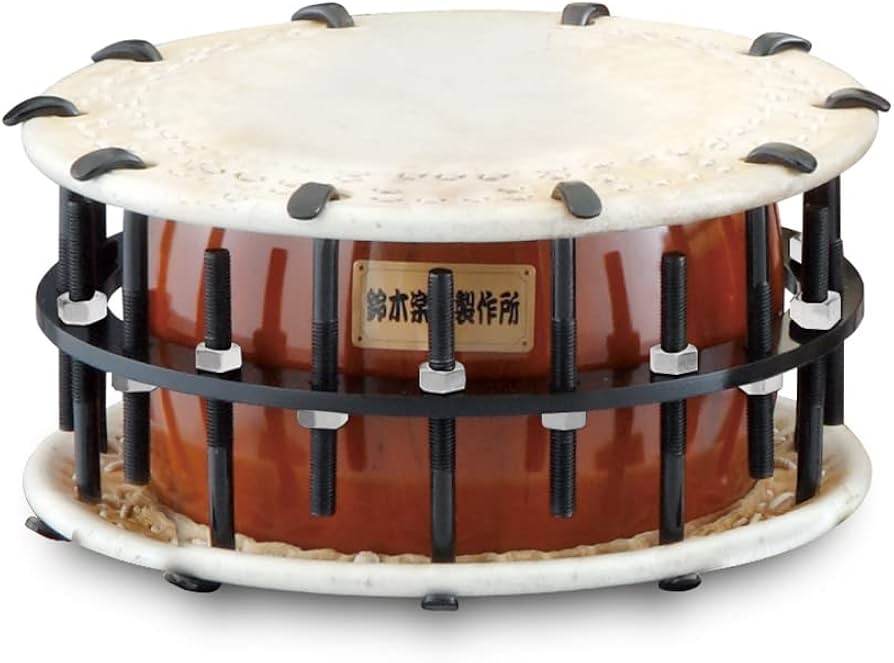 Amazon | SUZUKI スズキ 和太鼓 郷のひびきシリーズ 二丁掛締太鼓 1尺2