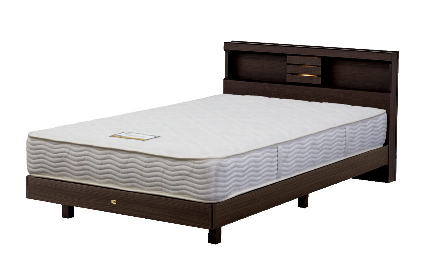 Amazon｜シモンズ ベッド フレーム＆ポケットコイルマットレス付