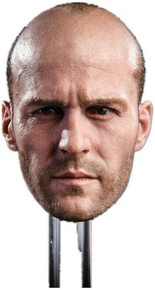 Amazon.co.jp: 1/6ヘッドスカルプトジェイソンステイサム 頭の彫刻