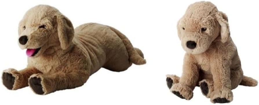 Amazon.co.jp: IKEA イケア ソフトトイ ぬいぐるみ ゴールデン