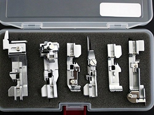 Amazon | JUKI ジューキ ロックミシン アタッチメント押え6点セット