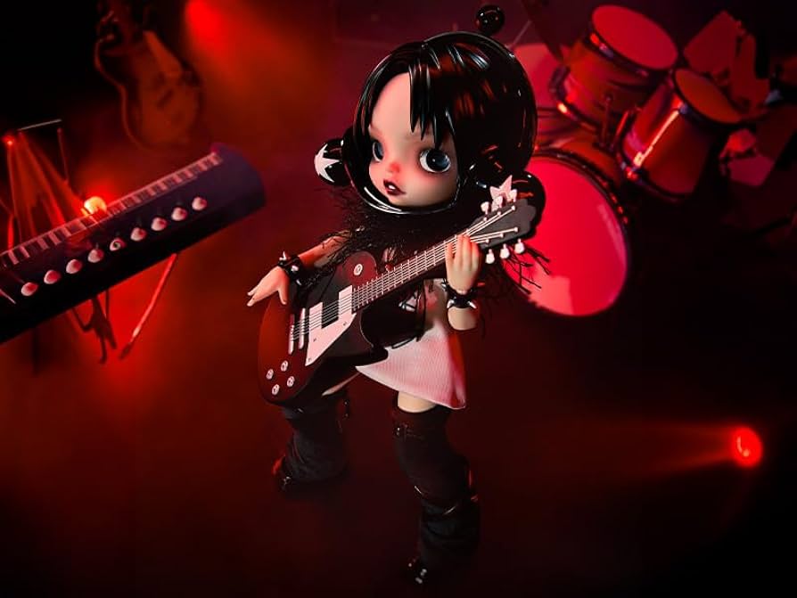 Amazon.co.jp: POPMART SKULLPANDA × Osaki Nana アクションフィギュア