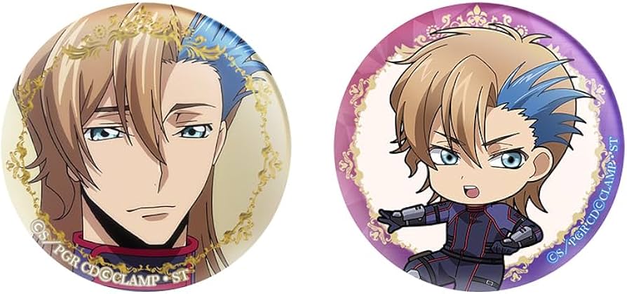 Amazon.co.jp: コードギアス 奪還のロゼ アッシュ 缶バッジセット : ホビー