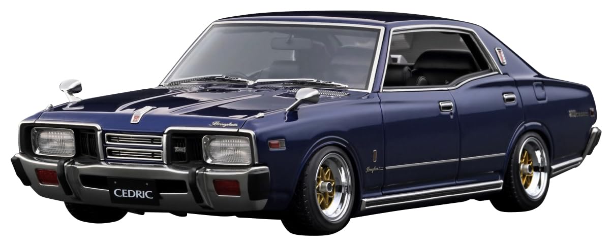 Amazon | ignition model 1/18 ニッサン Cedric Brougham (330) Blue