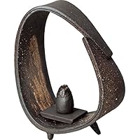 Amazon.co.jp: 信楽焼 花器 扇型花器(大) 幅40x奥11x高さ29cm 505-05