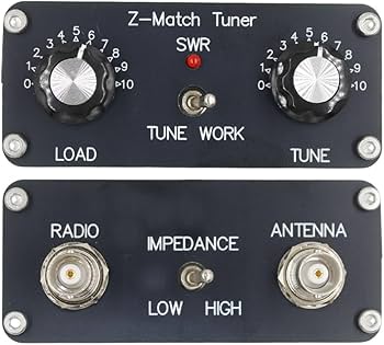 Boddceto QRP Z-Match Accordatore Manuale per Antenna 5W 3-28 MHz