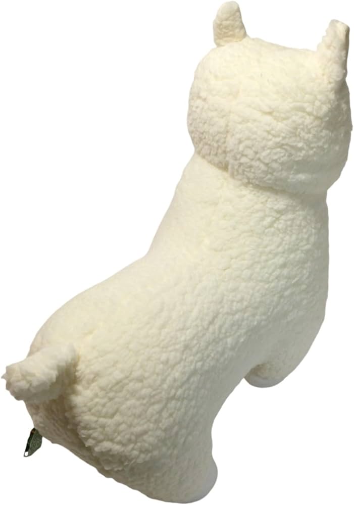 Amazon.co.jp: キュート販売 ぬいぐるみ アルパカもふもふ L ホワイト