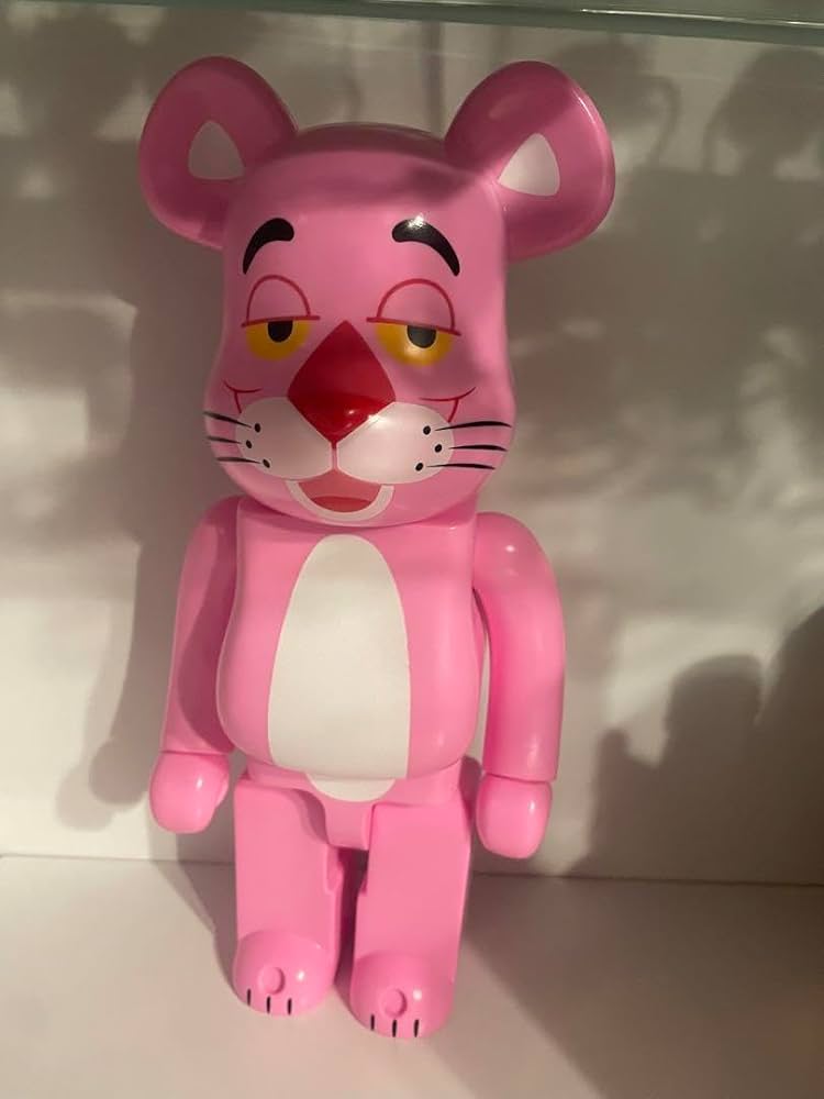 Amazon.co.jp: ベアブリック ピンクパンサー 400% : おもちゃ