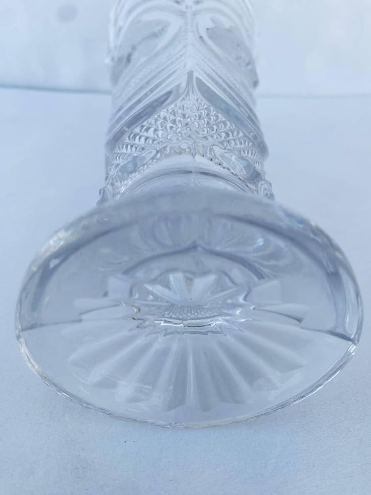 Amazon.co.jp: KAMEI GLASS JAPAN 花瓶 CRYSTAL PbO カメイ 24