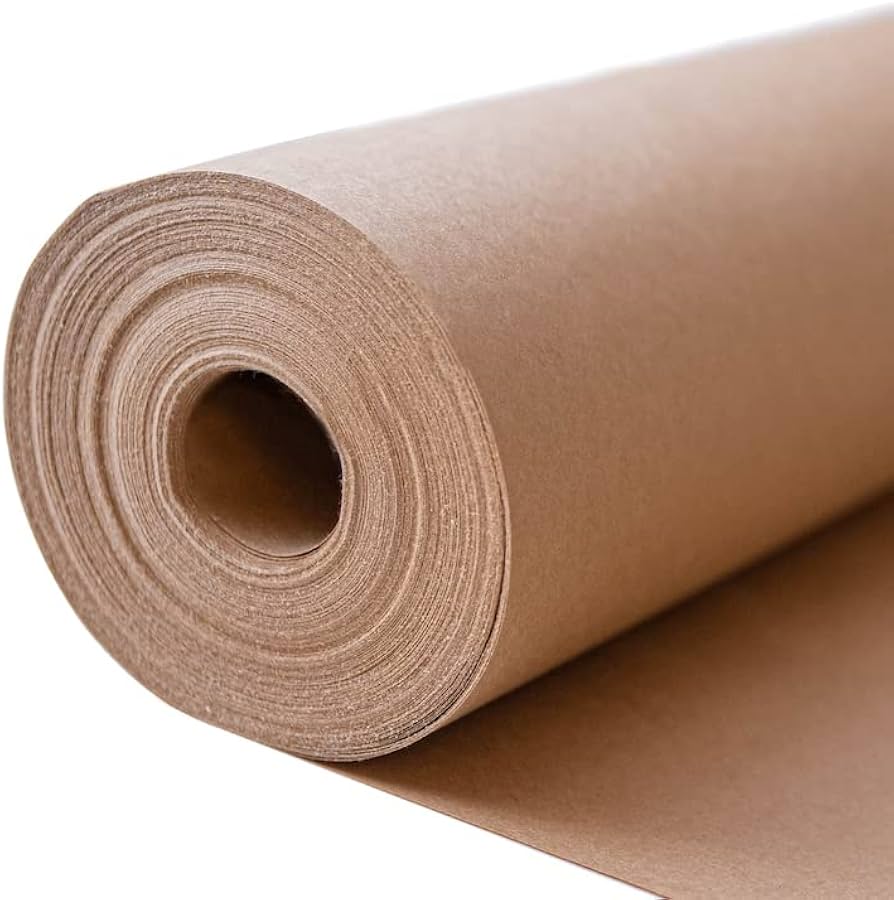 Amazon | クラフト紙 ロール ブラウン 336mm×50m 75g/m2 カラー