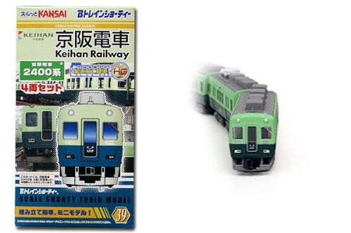 Amazon | Bトレインショーティー4両セット京阪電車 2400系 NO.39