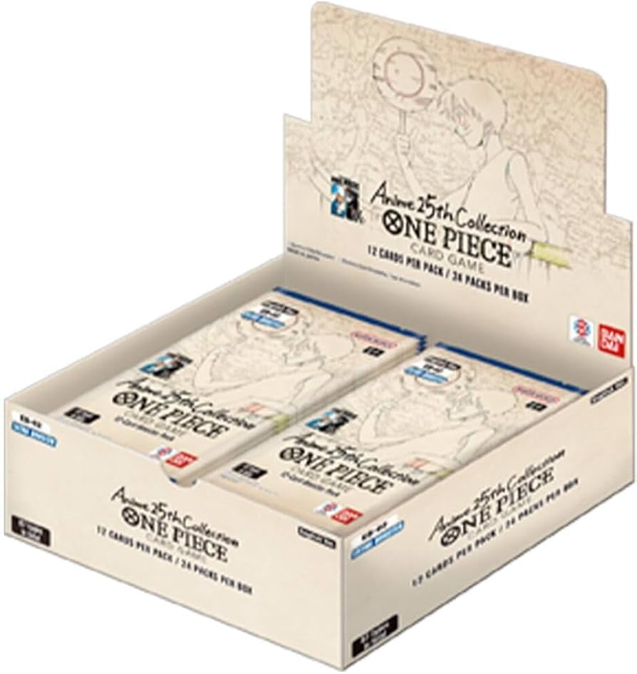 Amazon.com: One Piece Anime 25th Collection: Extra Booster Box by