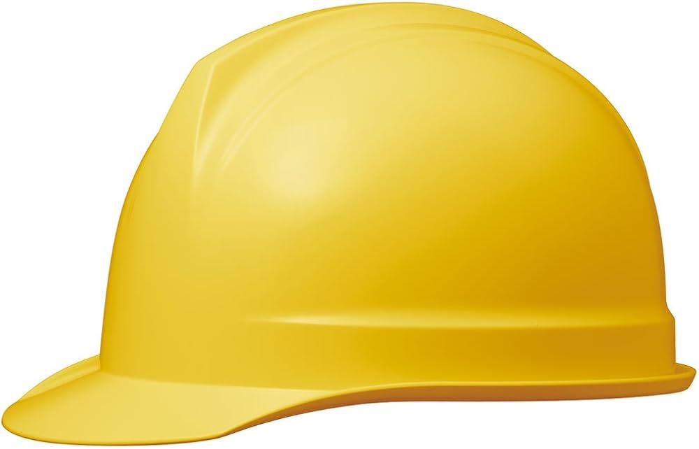 Amazon | [ミドリ安全] ヘルメット 作業用 ABS製 レインガード ズレ